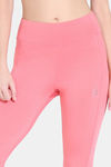 Zelocity Quick Dry Gym Leggings - Tea Rose — thumbnail 5